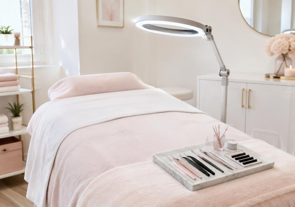 Illustrative lash & brow photo